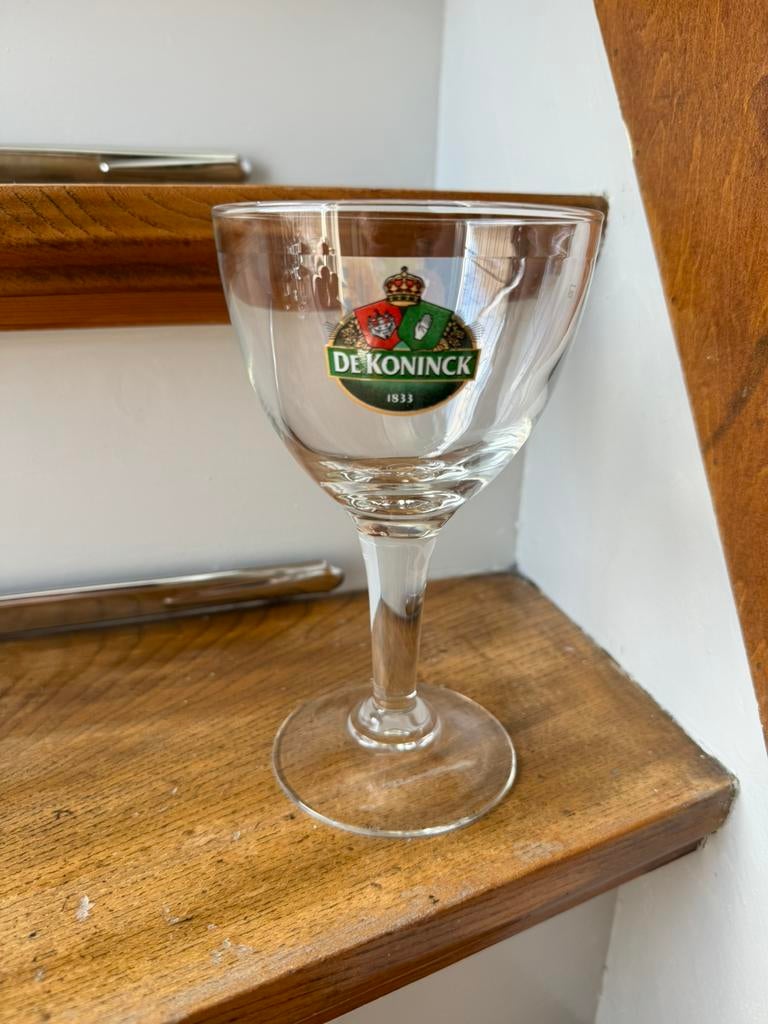 De koninck bierglas, Ophalen of Verzenden, Zo goed als nieuw, Glas of Glazen, Overige merken