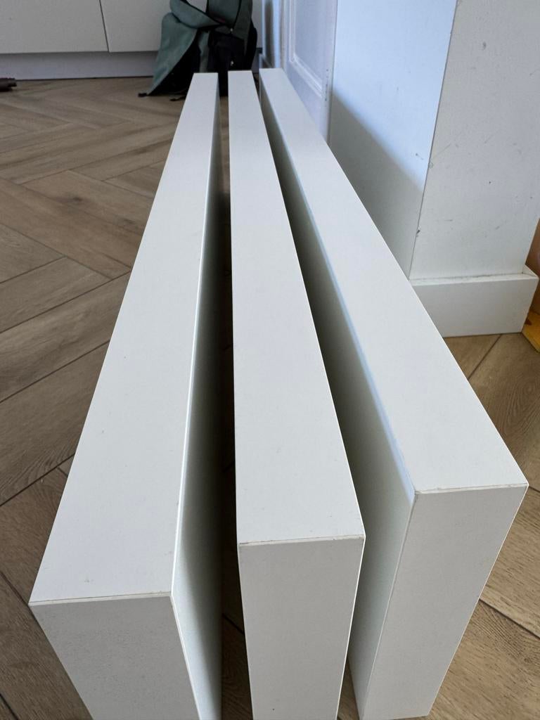 3 Witte Zwevende Planken - IKEA LACK, Ophalen, Gebruikt