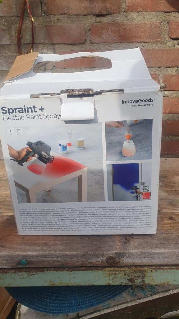 InnovaGoods Spraint+ Elektrische Verfspuit, Doe-het-zelf en Verbouw, Schildersmaterialen, Ophalen of Verzenden