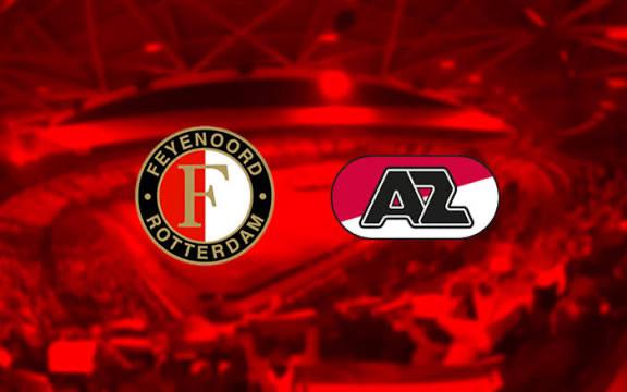 Feyenoord - AZ 1 kaart gele zijde, Tickets en Kaartjes, Eén persoon