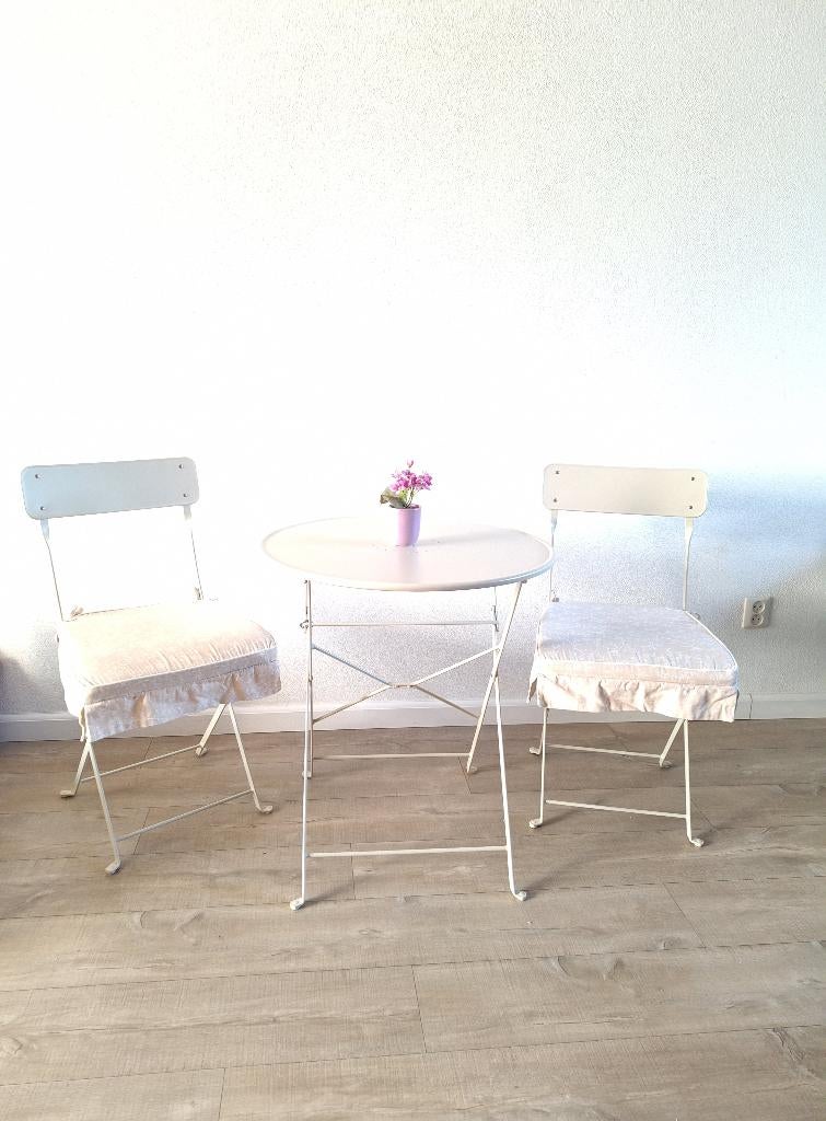 Tuinset, balkonset, Ophalen, Zo goed als nieuw, 2 zitplaatsen