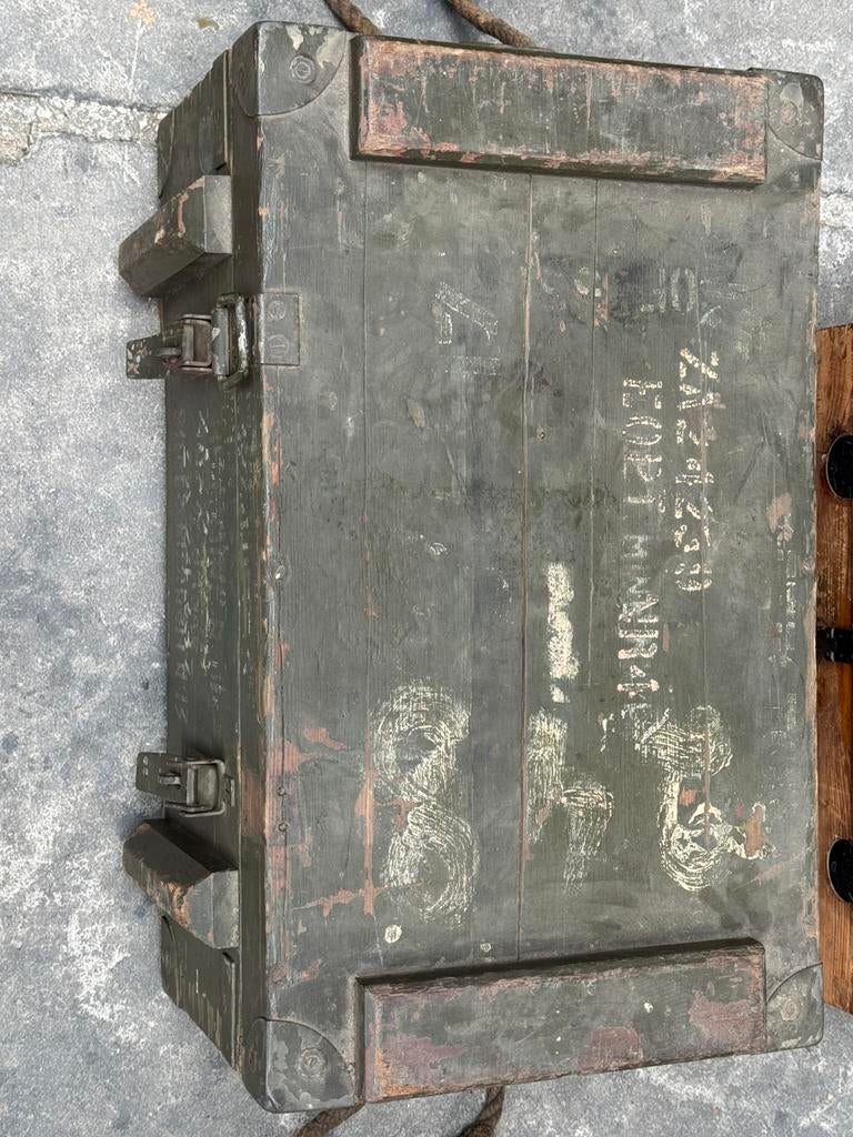 Engelse WW 2 metaal detector goede staat, Verzenden, Landmacht, Engeland