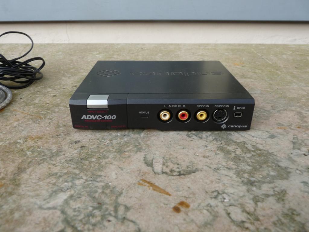 Canopus GrassValley ADVC100 ADVC 100 video digitiser, Audio, Tv en Foto, Overige Audio, Tv en Foto, Zo goed als nieuw, Ophalen