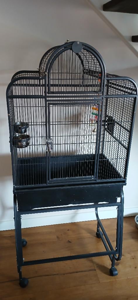 Vogelkooi, Ophalen, Zo goed als nieuw, Metaal, Vogelkooi