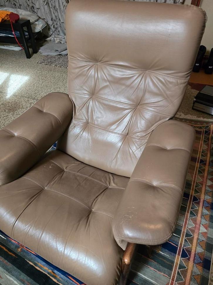 Vintage Coja Culemborg Fauteuil, Huis en Inrichting, Fauteuils, Gebruikt, Leer, 50 tot 75 cm, 75 tot 100 cm, Ophalen
