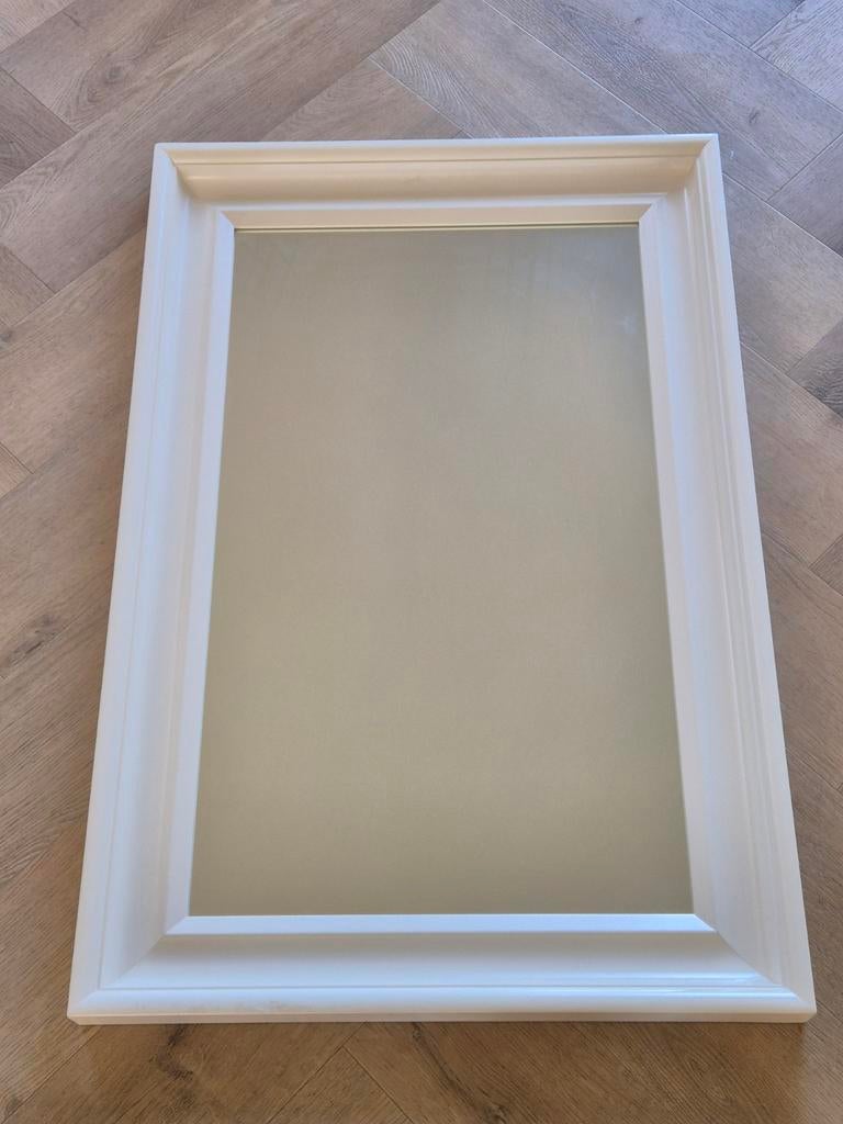 IKEA Hemnes spiegel - wit, Gebruikt, 100 tot 150 cm, Ophalen of Verzenden, Rechthoekig