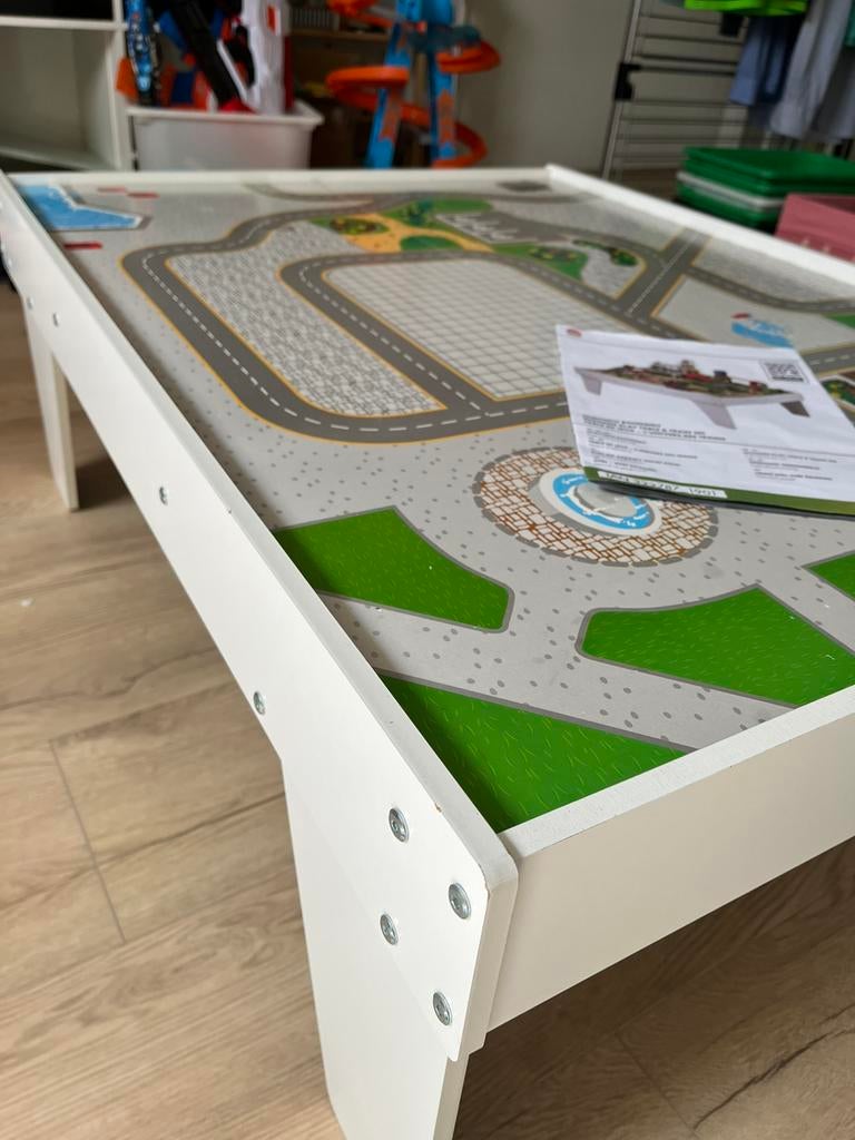Houten speeltafel, Ophalen, Gebruikt