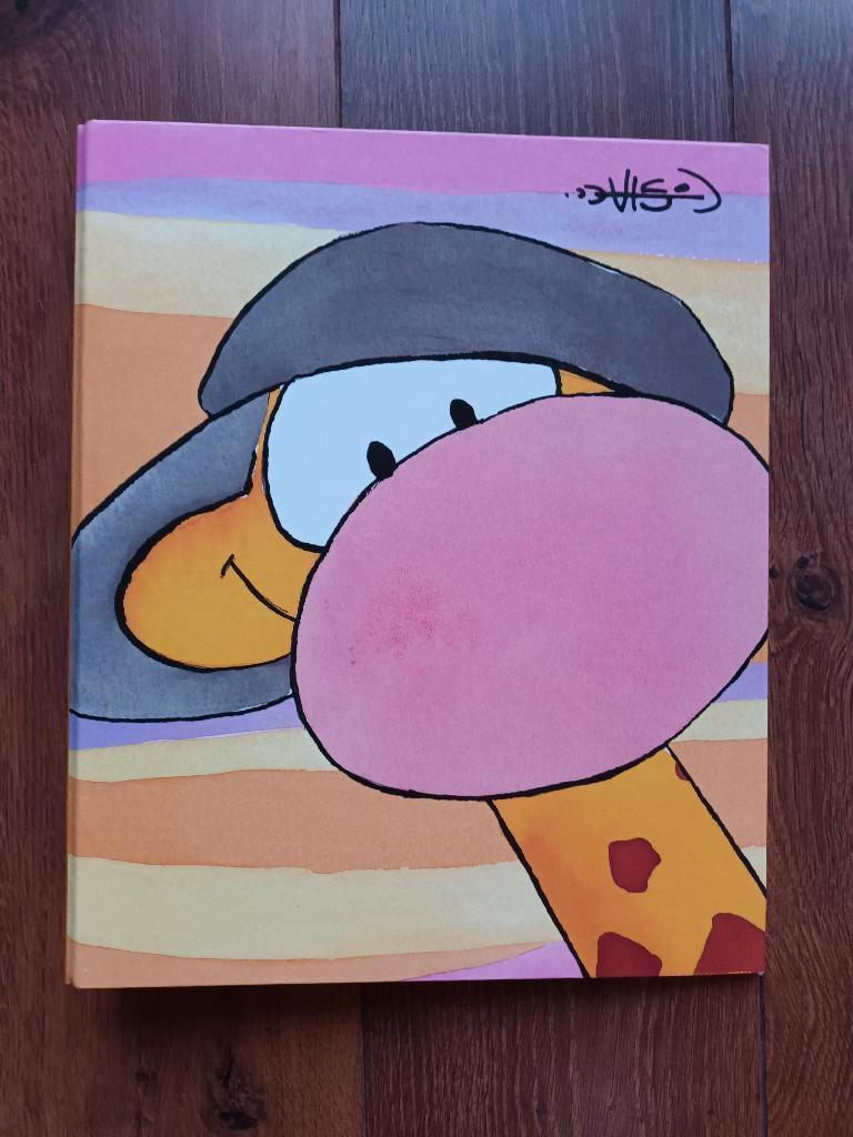 Map ringband 23 rings 23-rings VIS giraf giraffe ring band, Diversen, Schoolbenodigdheden, Ophalen of Verzenden, Gebruikt