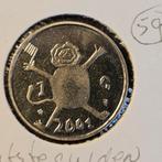 59	 ƒ1,00  Nederland; Laatste gulden 2001 UNC, Ophalen of Verzenden, Koningin Beatrix, 1 gulden, Losse munt