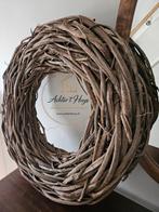 Grote wilgentenen krans 65 cm doorsnede, nieuw, Ophalen of Verzenden, Nieuw