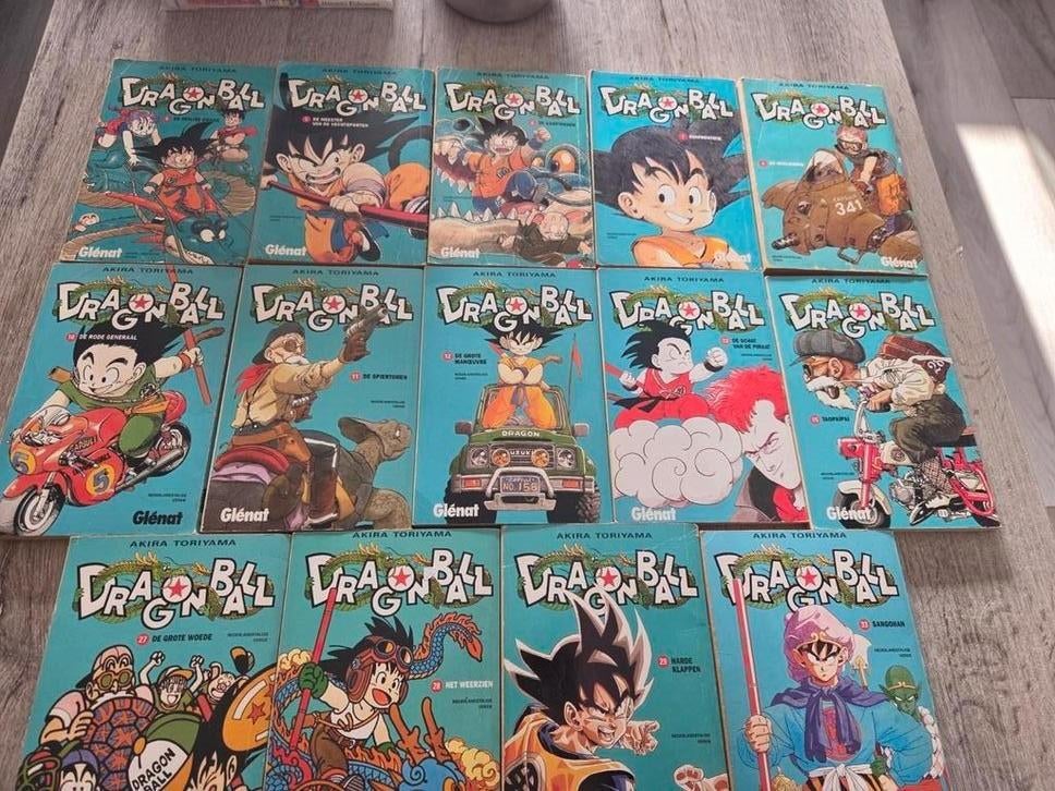 Dragon Ball comics, 14 stuks, Meerdere comics, Ophalen of Verzenden, Gelezen, Europa