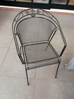 3 Strekmetaal stoelen in prima conditie, Ophalen, Zo goed als nieuw, Metaal