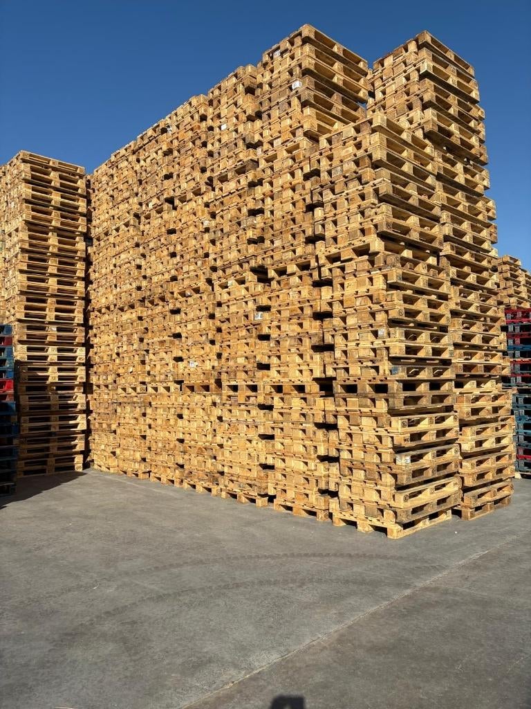 Hoogwaardige Pallets EPAL - Directe levering vanuit Spanje, Doe-het-zelf en Verbouw, Hout en Planken, Gebruikt, Ophalen of Verzenden