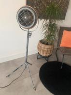 Industriële lamp/stalamp/vloerlamp, Ophalen, Gebruikt, Hout, 150 tot 200 cm