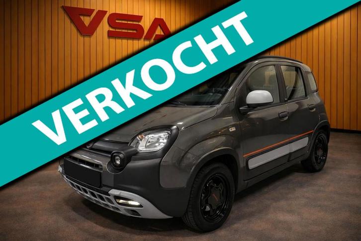 Fiat Panda 1.0 Hybrid Garmin Cross|Climate|Carplay|6 bak|hal, Auto's, Fiat, Bedrijf, Te koop, Panda, ABS, Airbags, Airconditioning