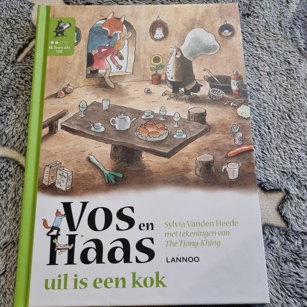 Vos en Haas: Uil is een kok - Sylvia Vanden Heede, Ophalen of Verzenden, Nieuw, Sylvia Vanden Heede, Fictie algemeen