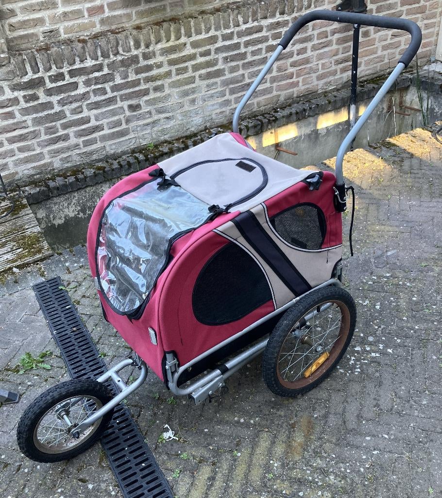 honden fietskar, Ophalen, Gebruikt