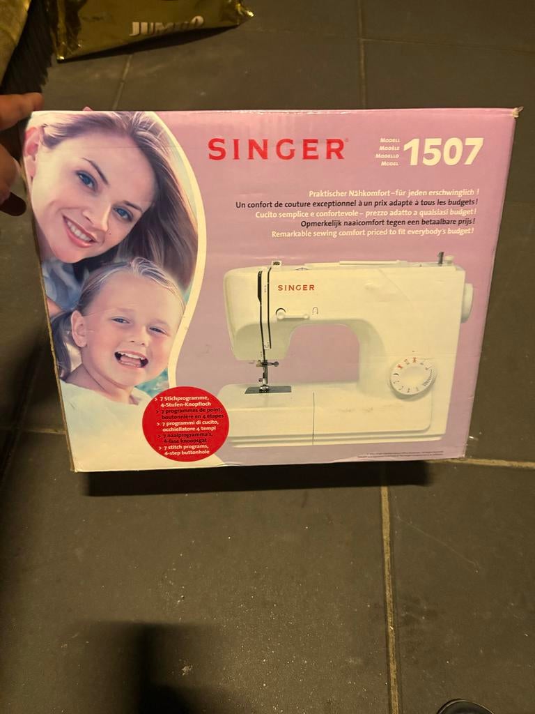 Naaimachine singer 1507 Singer., Hobby en Vrije tijd, Naaimachines en Toebehoren, Gebruikt, Naaimachine, Singer, Ophalen
