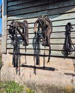 Voor tweespan " zware borsttuigen + broeken ", Dieren en Toebehoren, Paarden en Pony's | Hoofdstellen en Tuigage, Ophalen, Zo goed als nieuw