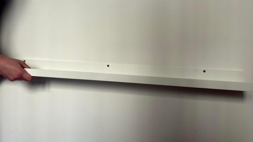 2 Smalle Ikea schapjes voor aan de muur, Ophalen, Gebruikt