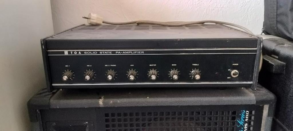 TOA solid state PA, Ophalen, Gebruikt, Minder dan 500 watt, P.A.