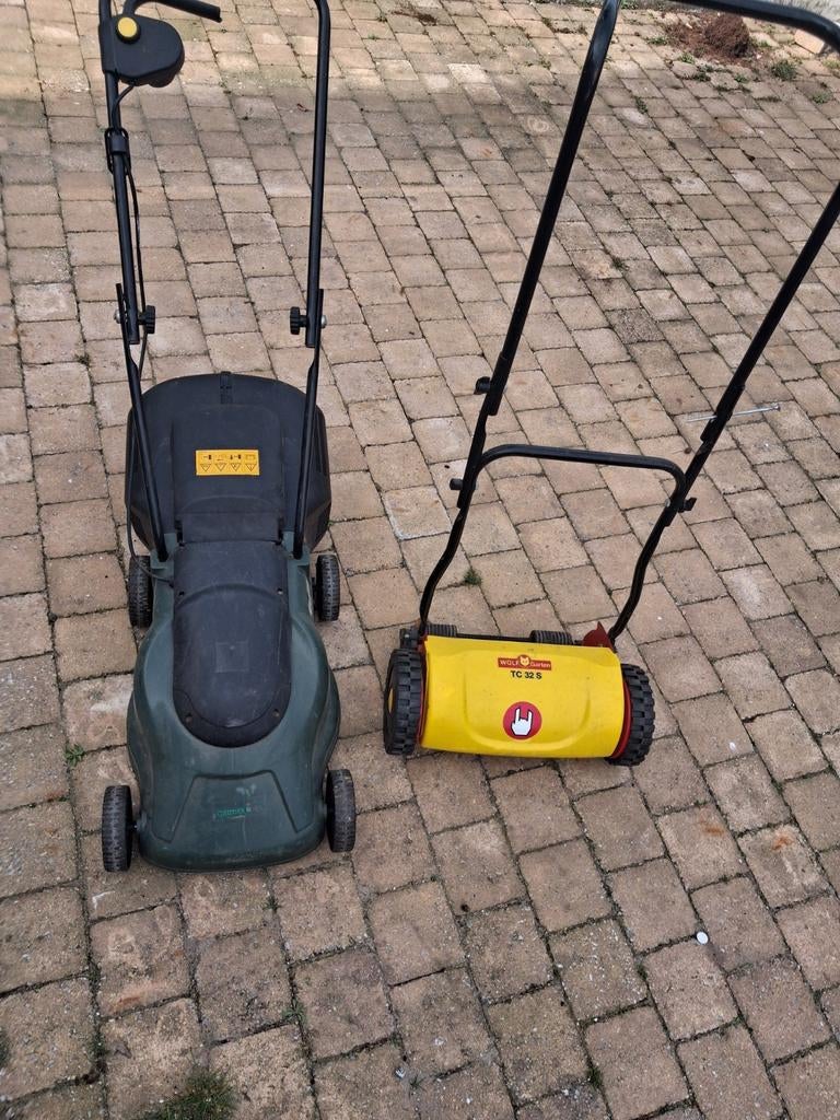 Grasmaaiers: Elektrisch en Handmaaier - Goede staat, Ophalen of Verzenden, Gebruikt, Elektrische grasmaaier, Wolf-Garten