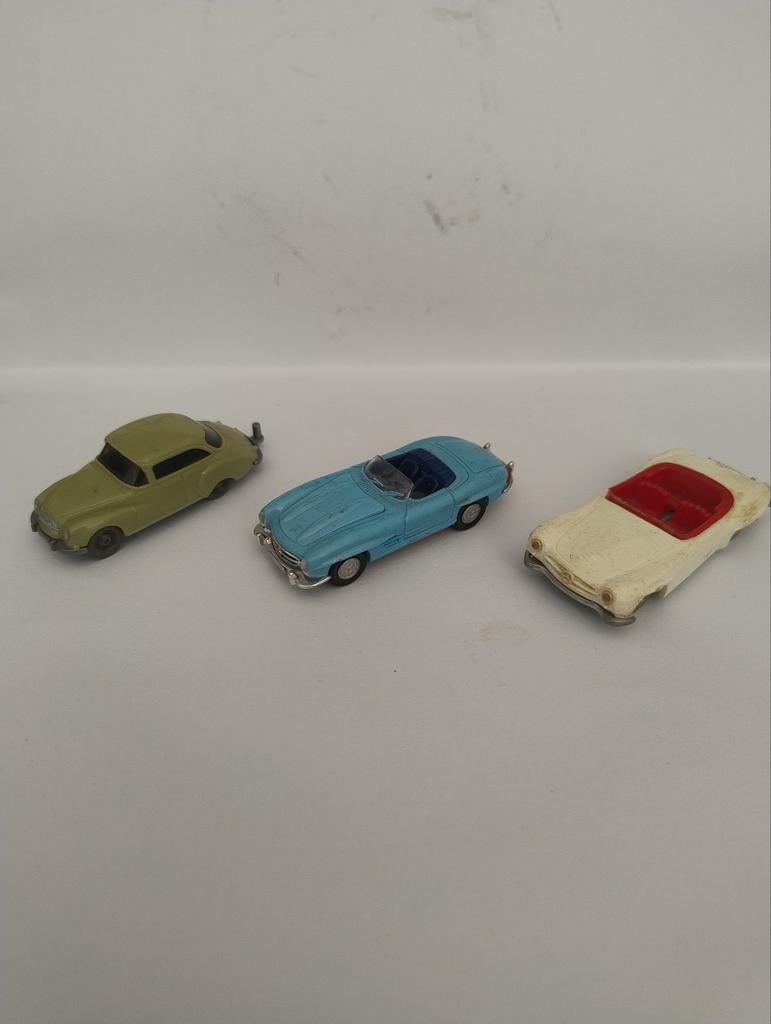 🔴 Wiking Mercedes, XX DKW en gratis lego Mercedes Benz, Ophalen of Verzenden, Auto, Wiking