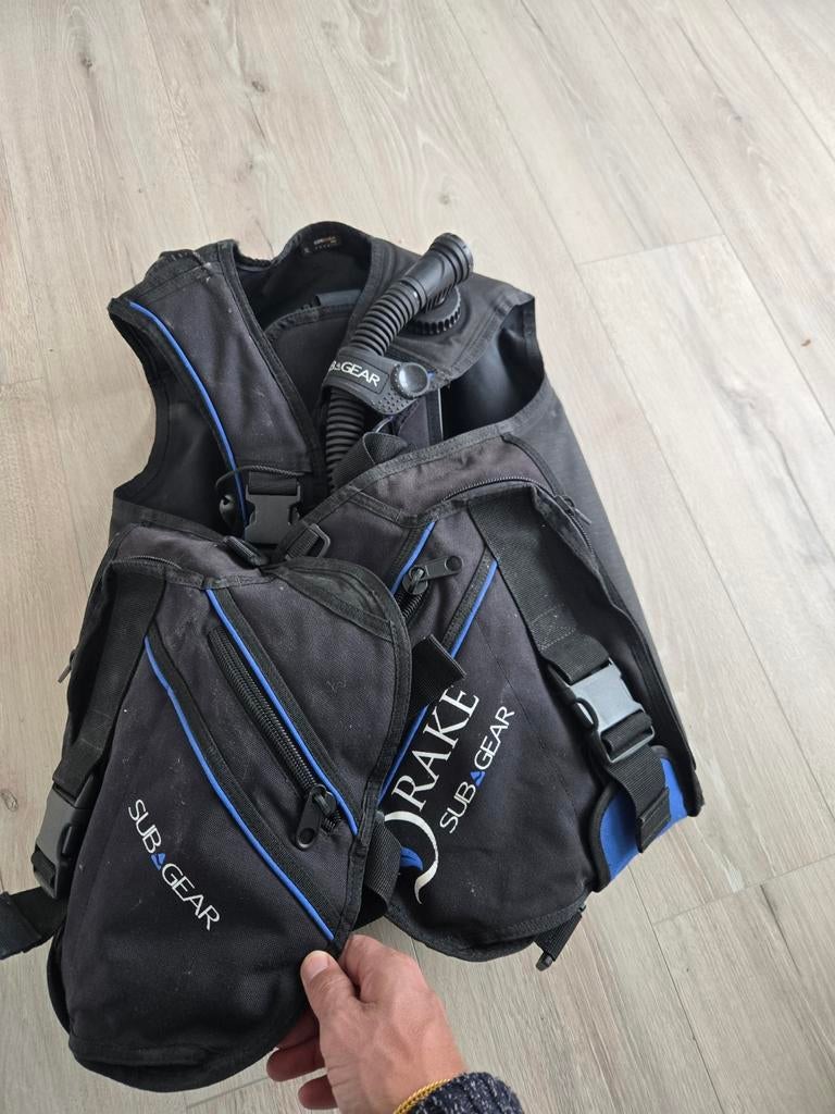 Rrake Sub & Gear duikvest - Maat XL, Ophalen of Verzenden, Gebruikt, Trimvest of Wing