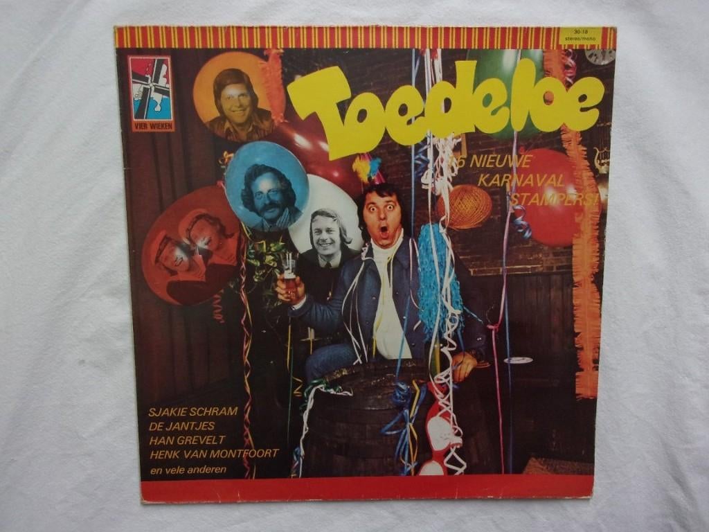 Toedeloe LP, Ophalen of Verzenden, Gebruikt, 12 inch, Levenslied of Smartlap