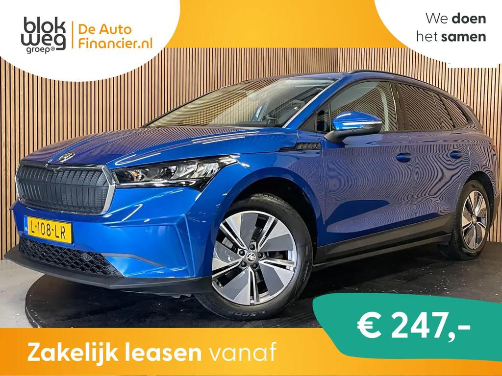 Skoda Enyaq 60|88% SOH|1/2LEDER|STOELVERW|CAMER € 17.895,0, Auto's, Skoda, Automaat, Gebruikt, 1865 kg, Origineel Nederlands