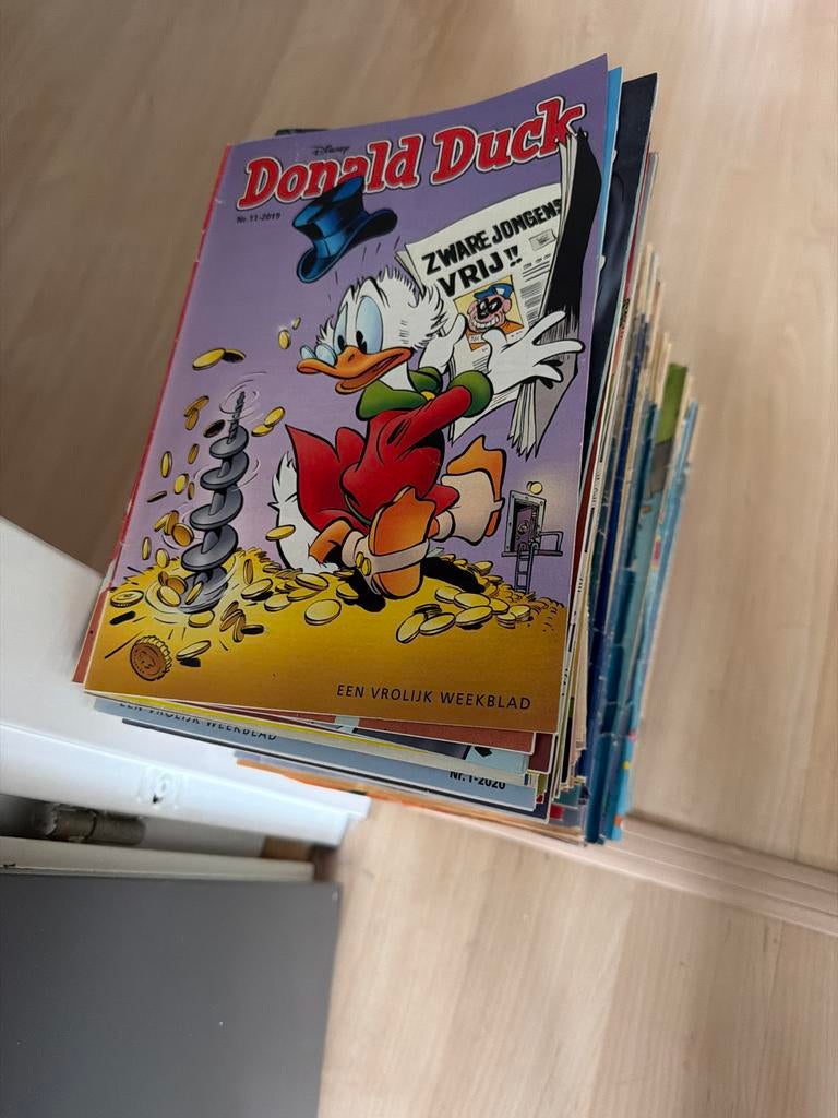 Grote stapel Donald Duck tijdschriften, Ophalen, Gelezen, Overige typen
