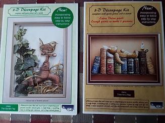 DECOUPAGE, schilderijtje,  sets, Hobby en Vrije tijd, Knutselen, Ophalen of Verzenden, Nieuw, Papier of Karton, Knutselmateriaal