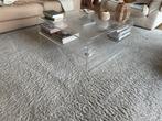 Salontafel (plexiglas), Overige materialen, Gebruikt, 50 tot 100 cm, Vierkant
