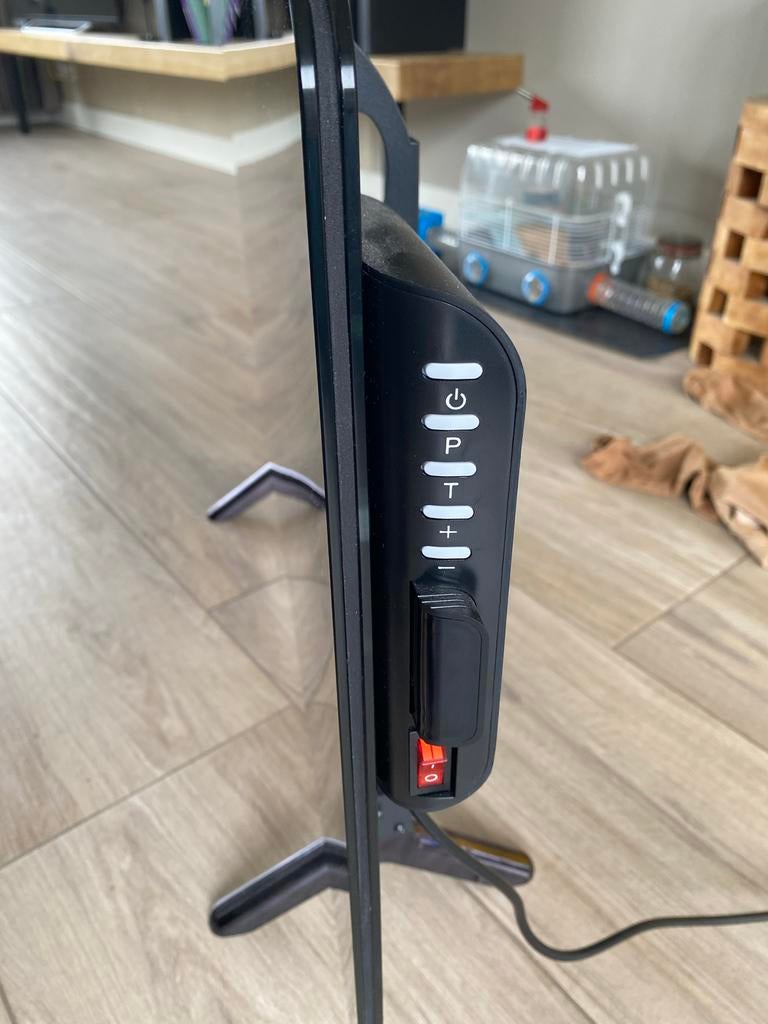 Flinq Smart Indoor Infrarood Heater - Zwart, Ophalen, 30 tot 80 cm, Kachel, Zo goed als nieuw