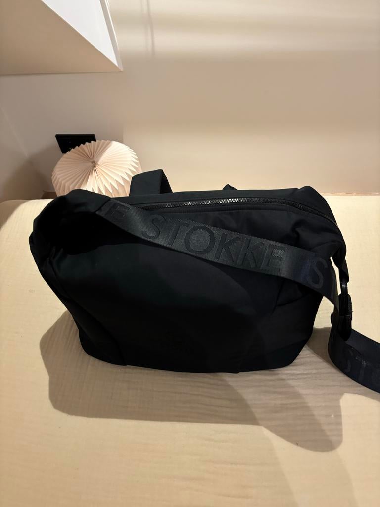 Stokke luiertas/verzorgingstas zwart nieuw, Ophalen of Verzenden, Nieuw, Zwart, Overige merken