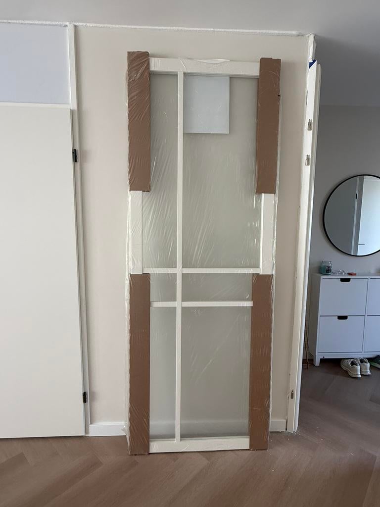 Binnendeur Svedex opdek 2315x830 alpine wit + kozijn, Ophalen, 215 cm of meer, Binnendeur, Zo goed als nieuw