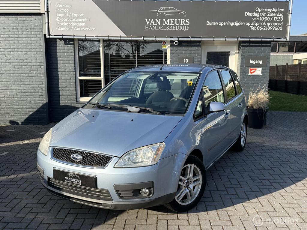 Ford Focus C-Max 1.8-16V First Edition, Airco, trekhaak, apk, Voorwielaandrijving, Stof, Gebruikt, 4 cilinders