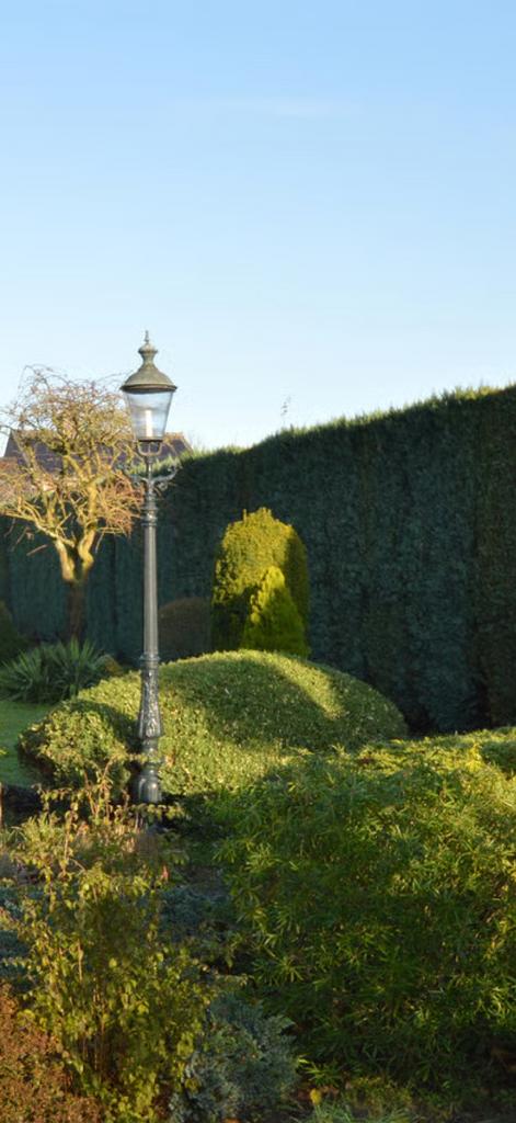 Lantaarnpaal tuin, Tuin en Terras, Buitenverlichting, Ophalen, Gebruikt, Netvoeding, Staande lamp