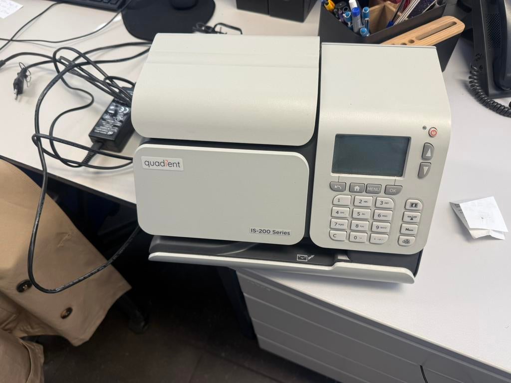 IS-200 Series frankeermachine, Ophalen of Verzenden, Zo goed als nieuw