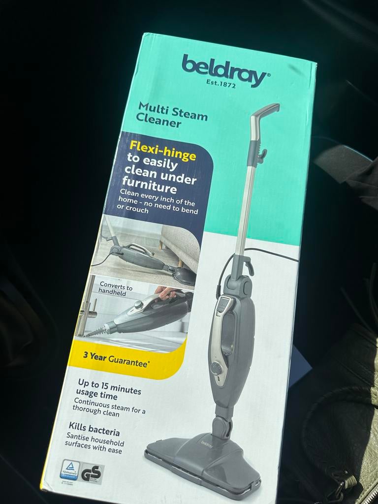 Beldray Multi Steam Cleaner - Nieuw in doos!, Ophalen of Verzenden, Nieuw, Overige typen