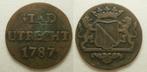 6] Utrecht Stad Duit 1787, Ophalen of Verzenden, Vóór koninkrijk, 1 cent, Losse munt