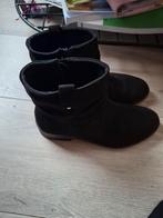 Laarsjes mt 41, Zwart, Lage of Enkellaarzen, Ophalen of Verzenden, Zo goed als nieuw