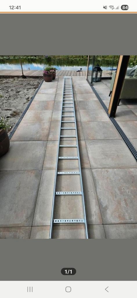 Industriële kabelladder 6m x 30cm, Ophalen