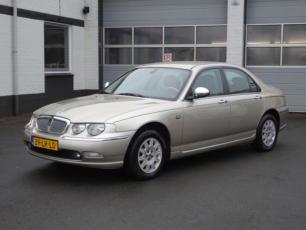 Rover 75 1.8 Club Automatische airco, lederen bekleding, lic, Auto's, Rover, Metallic lak, Gebruikt, Beige, 4 cilinders