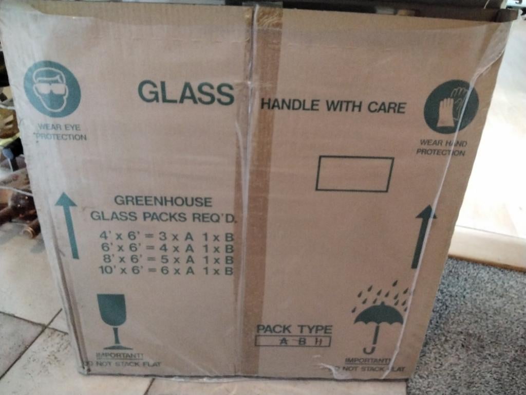 Glas voor plantenkas, Tuin en Terras, Kassen, Ophalen of Verzenden, Nieuw