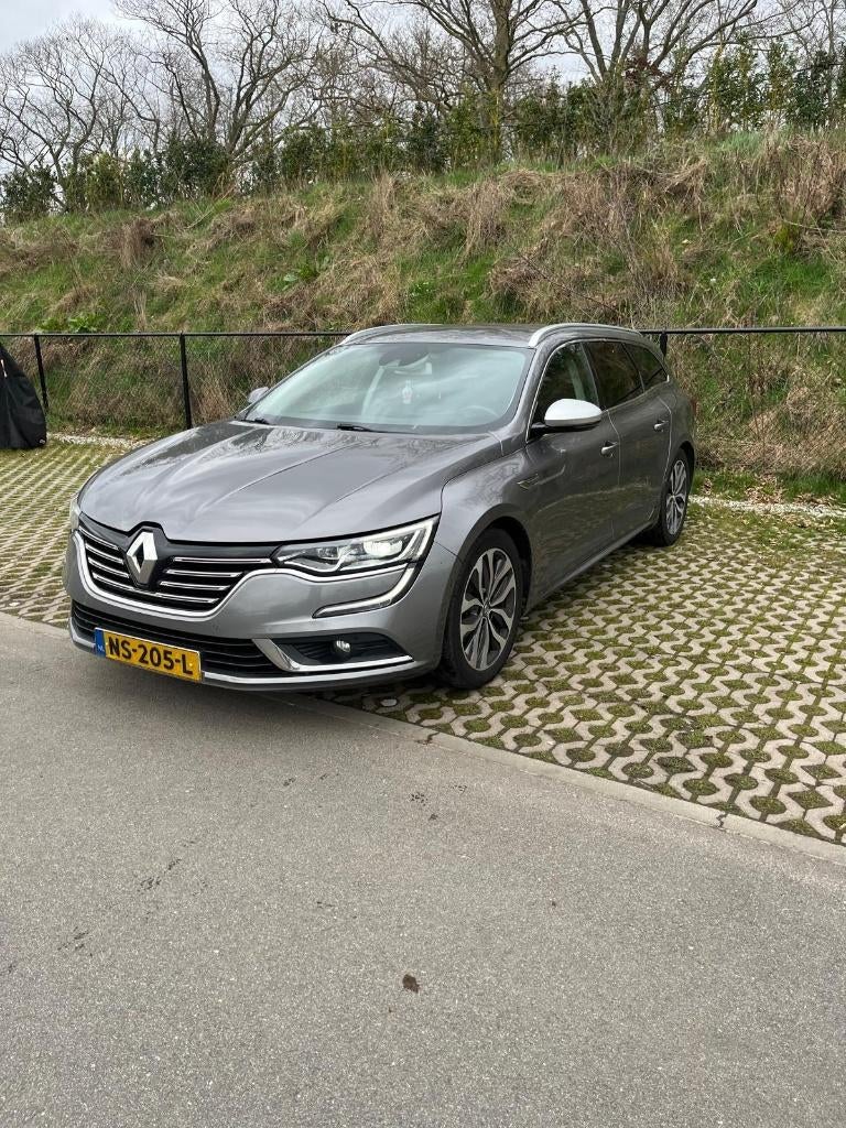 Renault Talisman Energy dCi 110pk EDC 2017 Grijs, Auto's, Renault, Stof, 4 cilinders, 1850 kg, Start-stop-systeem