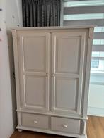 Brocante Witte Kledingkast met Lades, Antiek en Kunst, Curiosa en Brocante, Ophalen