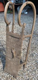 Oude decoratieve slee, Ophalen of Verzenden, Gebruikt, Hout
