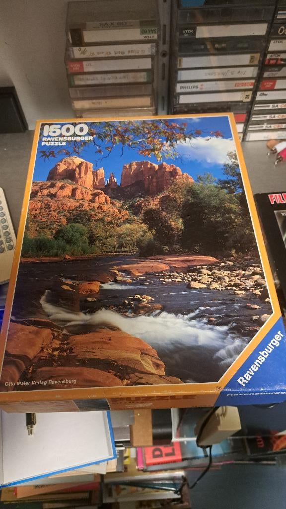 Ravensburger puzzel Cathedral Rock 1500 st.(Z261-91), Hobby en Vrije tijd, Ophalen of Verzenden, 500 t/m 1500 stukjes, Zo goed als nieuw
