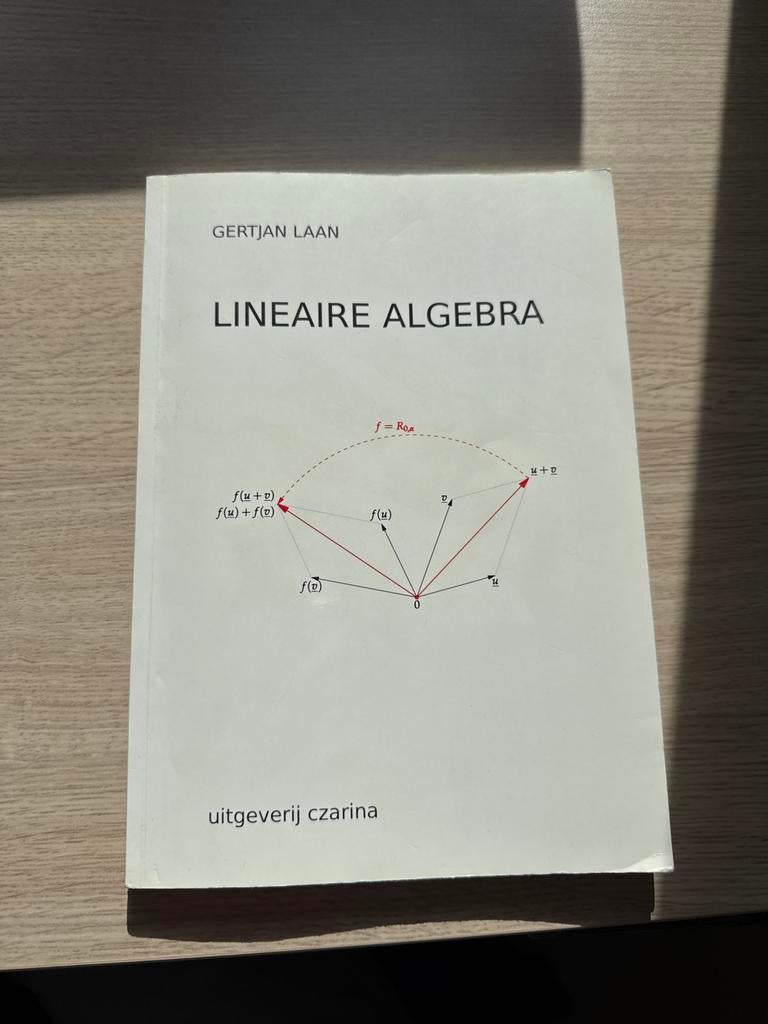 Lineaire Algebra - Gertjan Laan, Boeken, Wetenschap, Zo goed als nieuw, Natuurwetenschap, Ophalen of Verzenden